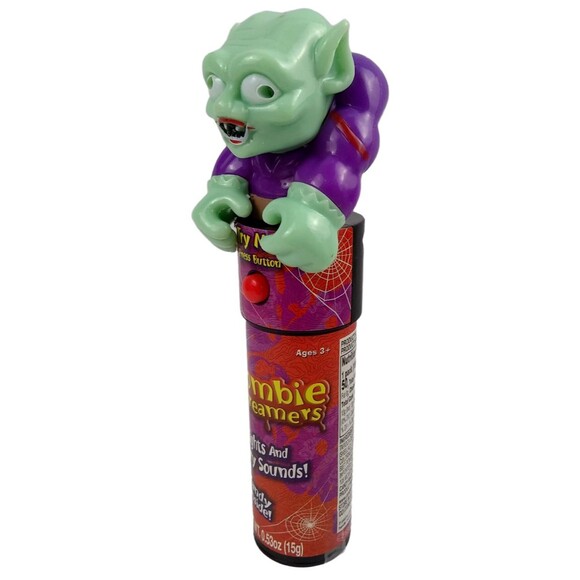 ZOMBIE Screamers LIGHTS Scary SOUNDS Halloween Light-up Candy Holder Toy Sound - Picture 4 of 13